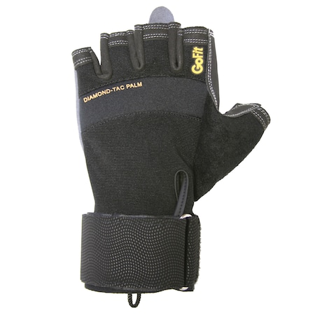 Gofit Diamond-Tac Wrist-Wrap Gloves (X-Large) GF-DTACW-XLG